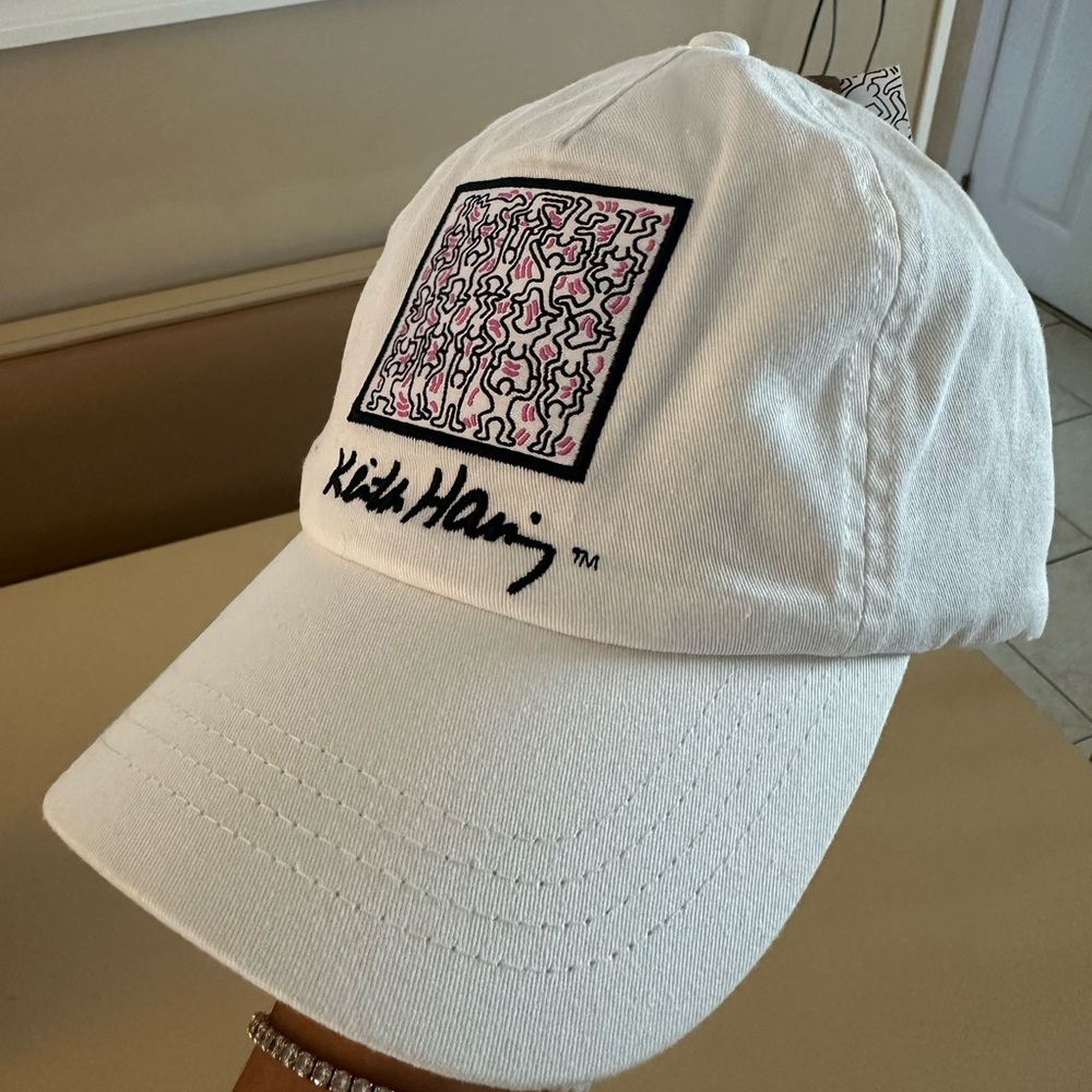 Keith Haring baseball cap